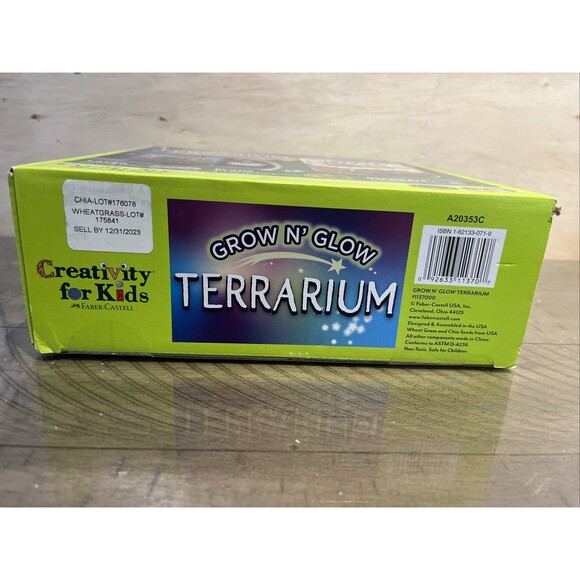 Grow N’ Glow Terrarium Summer Child Craft Activity Boys and Girls Nature Outdoor - Picture 4 of 4